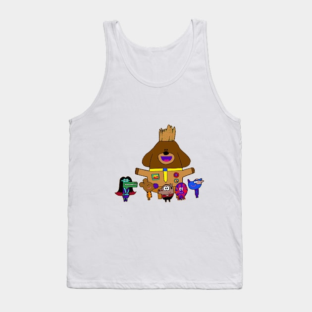 Squirrels of the Galaxy Tank Top by RFMDesigns